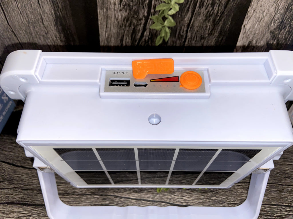 🔆 600W Solar LED Light with 15000mAh Power Bank